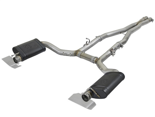 aFe MACH Force-Xp 304 SS Cat-Back Exhaust 15-19 Dodge Challenger SRT-8 V8-6.2L (sc) / 392 V8-6.4L