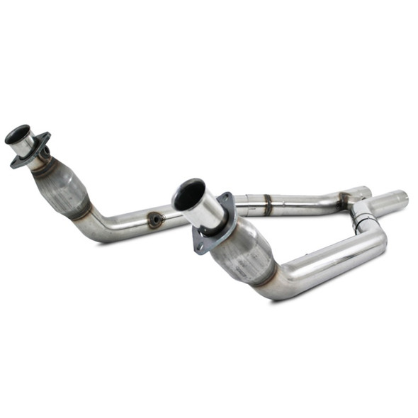 MBRP 11+ Ford Shelby GT500 T409 3in Catted H-Pipe (Use w/ MBRP Cat Back System/Stock Manifold)