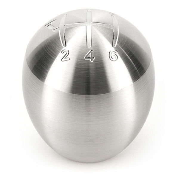 Raceseng Slammer Big Bore Shift Knob / Gate 1 Engraving - Brushed (Adapter Required)