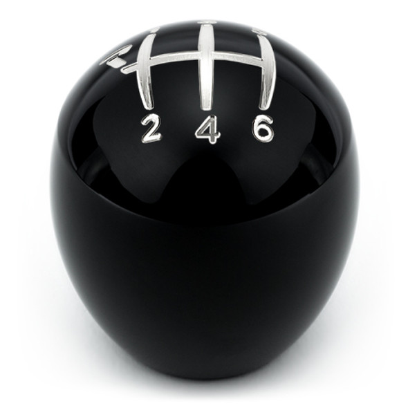 Raceseng Slammer Big Bore Shift Knob (Gate 1 Engraving) M12x1.25mm Adapter - Black Gloss