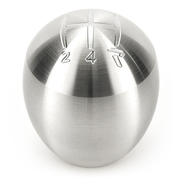 Raceseng Slammer Shift Knob / Gate 4 Engraving - Brushed (Adapter Required)