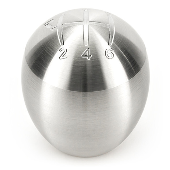 Raceseng Slammer Shift Knob (Gate 1 Engraving) M12x1.5mm Adapter - Brushed