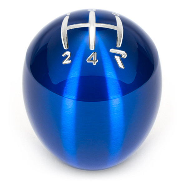 Raceseng Slammer Shift Knob / Gate 4 Engraving - Blue Translucent (Adapter Required)