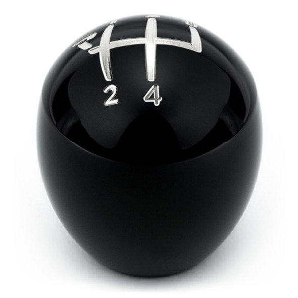 Raceseng Slammer Shift Knob / Gate 5 Engraving - Black Gloss (Adapter Required)