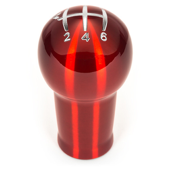 Raceseng Prolix Shift Knob (Gate 1 Engraving) Hyundai Genesis Coupe Adapter - Red Translucent