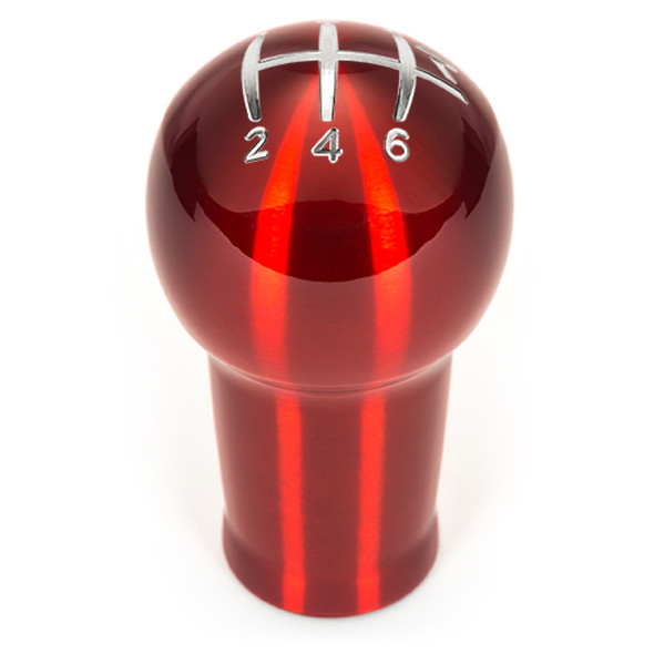 Raceseng Prolix Shift Knob (Gate 2 Engraving) 1/2in.-20 Adapter - Red Translucent