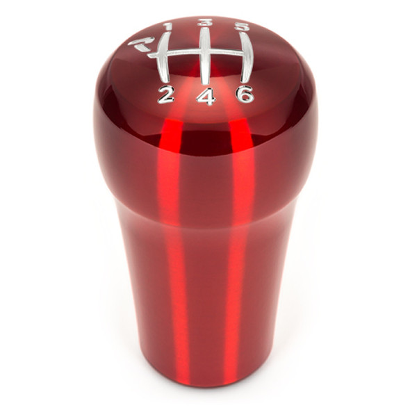 Raceseng Rondure Shift Knob (Gate 1 Engraving) Hyundai Genesis Coupe Adapter - Red Translucent