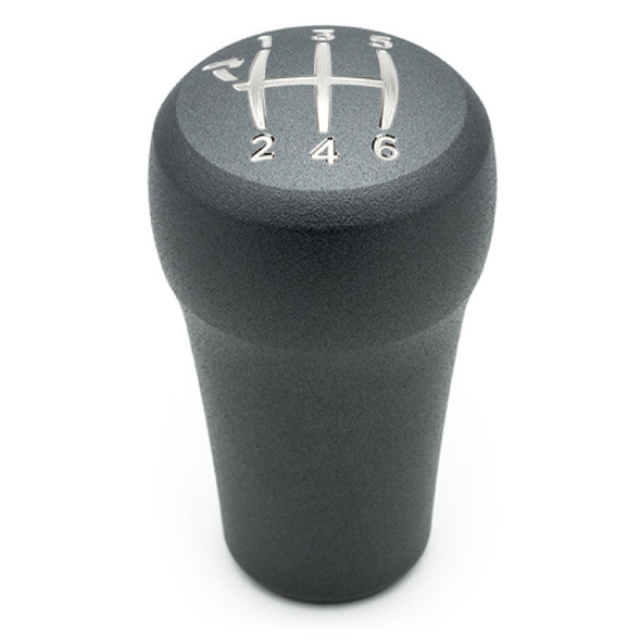 Raceseng Rondure Shift Knob (Gate 1 Engraving) Porsche 911 991 Adapter - Graphite Texture