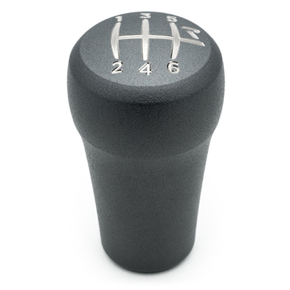 Raceseng Rondure Shift Knob (Gate 2 Engraving) Cadillac CTS-V/Corvette C6 Adapter - Graphite Texture