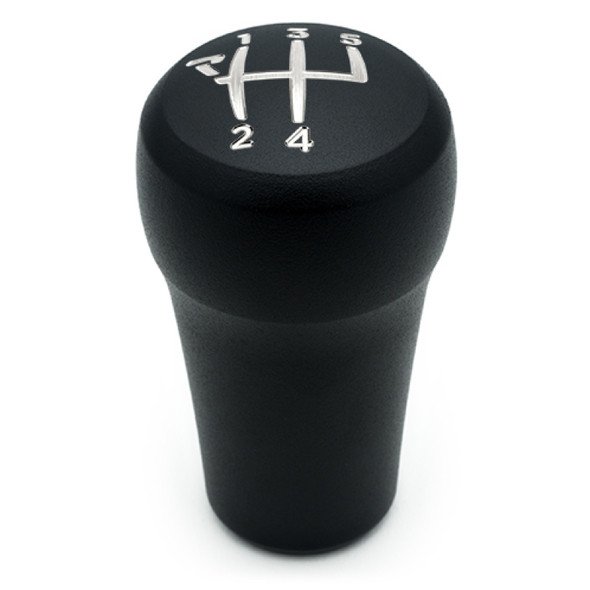 Raceseng Rondure Shift Knob (Gate 5 Engraving) VW / Audi Adapter - Black Texture
