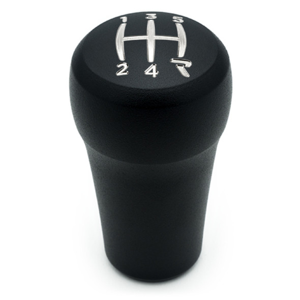 Raceseng Rondure Shift Knob (Gate 4 Engraving) Mini R50 / R52 / R53 Adapter - Black Texture