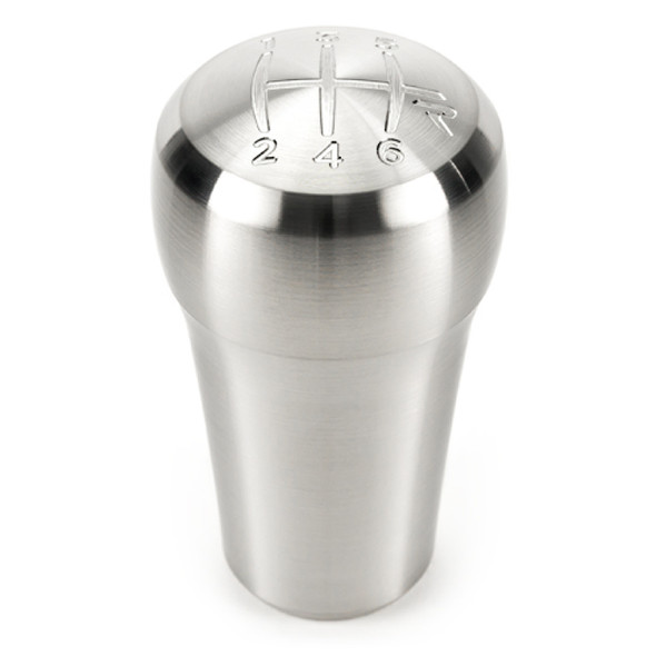 Raceseng Rondure Shift Knob (Gate 3 Engraving) M12x1.25mm Adapter - Brushed