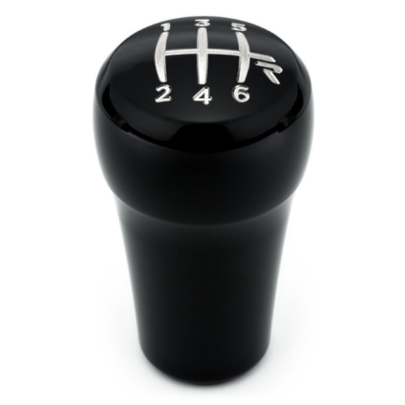 Raceseng Rondure Shift Knob / Gate 3 Engraving - Black Gloss (Adapter Required)
