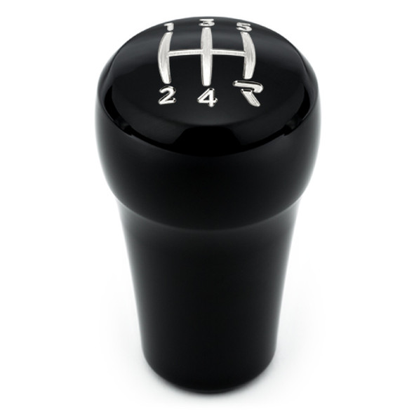 Raceseng Rondure Shift Knob / Gate 4 Engraving - Black Gloss (Adapter Required)