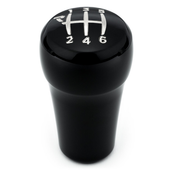 Raceseng Rondure Shift Knob (Gate 1 Engraving) Mini R55-R60 / F54-F57 Adapter - Black Gloss
