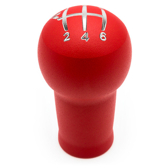 Raceseng Prolix Shift Knob (Gate 1 Engraving) Hyundai Genesis Coupe Adapter - Red Texture