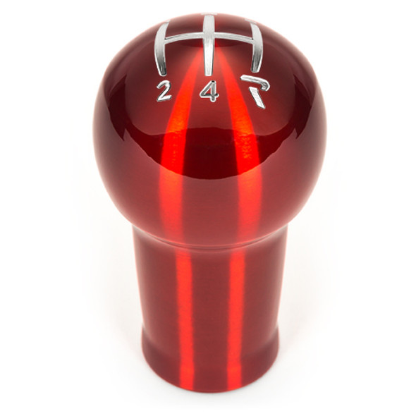 Raceseng Prolix Shift Knob (Gate 4 Engraving) M12x1.75mm Adapter - Red Translucent