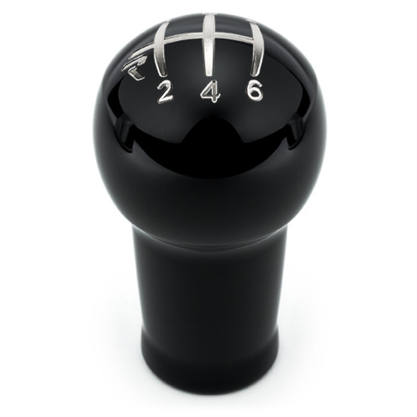 Raceseng Prolix Shift Knob (Gate 6 Engraving) M8x1.25mm Adapter - Black Gloss