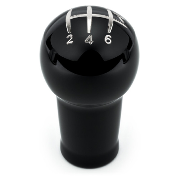 Raceseng Prolix Shift Knob (Gate 2 Engraving) 1/2in.-20 Adapter - Black Gloss