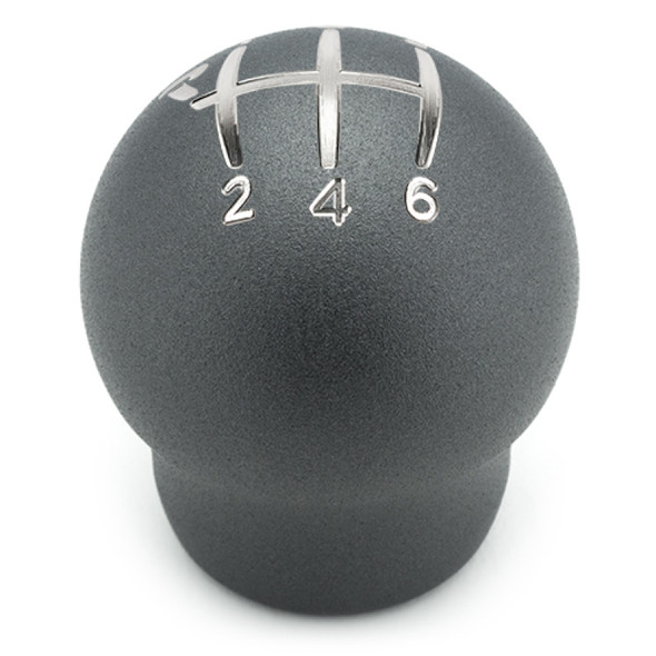 Raceseng Contour Shift Knob (Gate 1 Engraving) VW / Audi Adapter - Graphite Texture