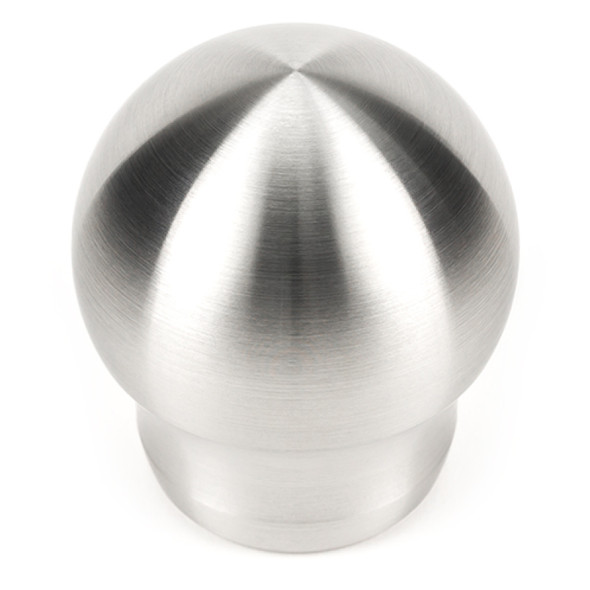 Raceseng Contour Shift Knob (No Engraving) 9/16in.-18 Adapter - Brushed