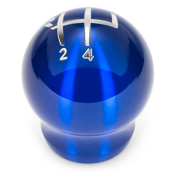 Raceseng Contour Shift Knob (Gate 5 Engraving) Porsche 911-997 Adapter - Blue Translucent