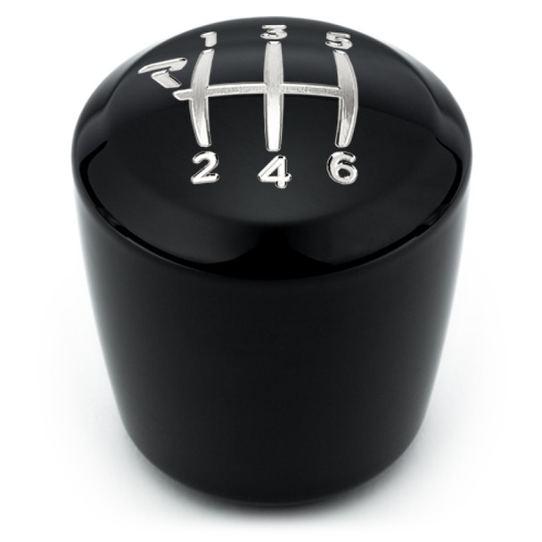 Raceseng Ashiko Big Bore Shift Knob (Gate 1 Engraving) M10x1.25mm Adapter - Black Gloss