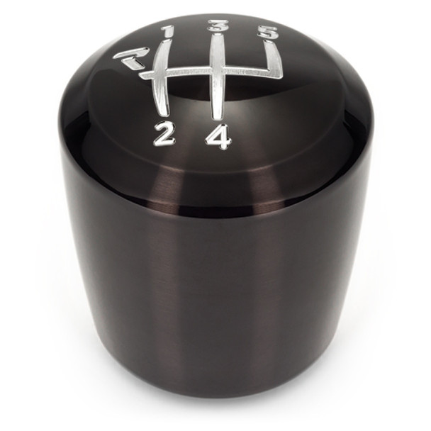 Raceseng Ashiko Shift Knob / Gate 5 Engraving - Smoke Translucent (Adapter Required)