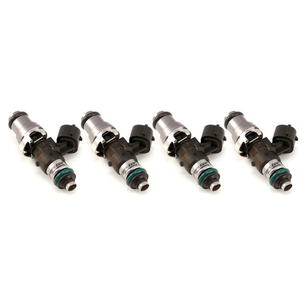 Injector Dynamics 2200cc Injectors - 48mm Length - 14mm Grey Top - 14mm Lower O-Ring (Set of 4)