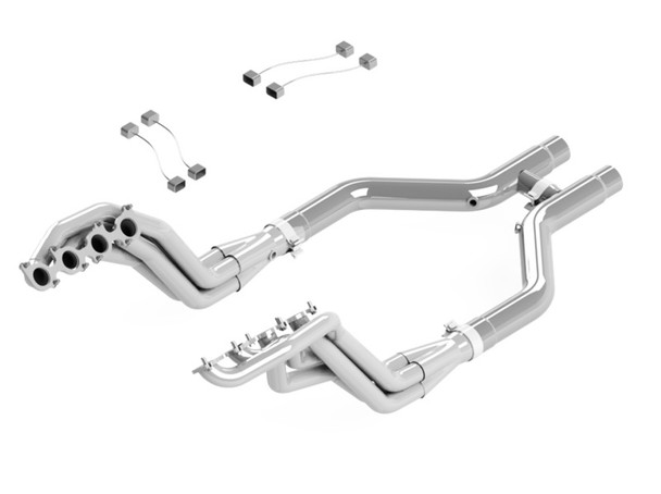 MBRP 11-14 Ford Mustang GT 5.0 T304 3in Header H Pipe Kit