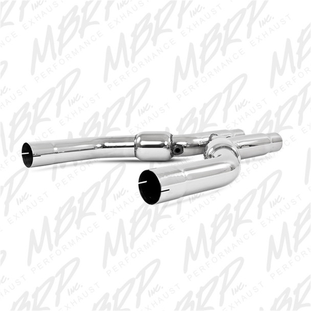 MBRP 11-13 Ford Shelby GT500 T304 Catted H-Pipe for Headers