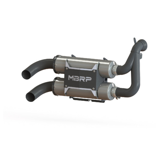 MBRP 16-19 Polaris RZR 900 (All Models) Stacked Dual Slip-On Performance Series Exhaust