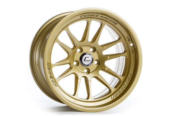 Cosmis Racing XT-206R Gold Wheel 18x9.5 +10mm 5x114.3 Wheel