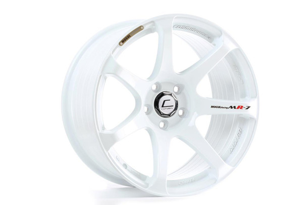 Cosmis Racing MR7 White Wheel 18x9 +25mm 5x114.3