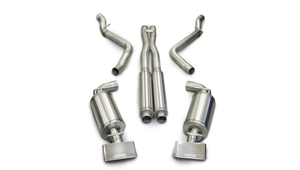 Corsa 08-10 Dodge Challenger SRT-8 6.1L V8 Polished Sport Cat-Back Exhaust