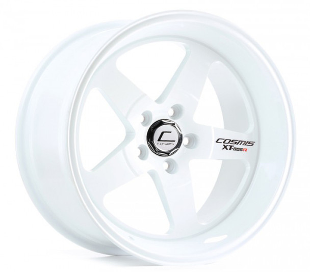 Cosmis Racing XT-005R Wheel White 18x9 +25mm 5x100