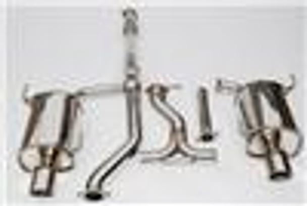 Invidia 10+ Legacy Dual Q300 Cat-back Exhaust