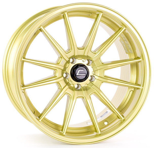 Cosmis Racing R1 Pro Gold Wheel 18x10.5 +32mm Offset 5x100