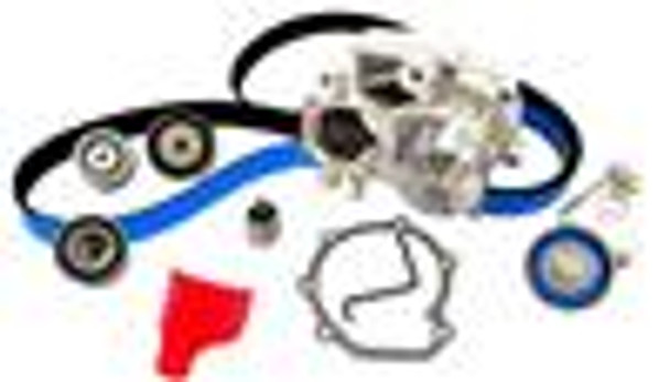 Gates Subaru 06-07 WRX & 04-10 STi & 05-09 LGT Perf Racing Timing Belt Component Kit w/ Water Pump