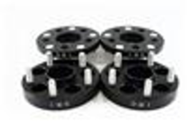 ISC Suspension 5x114 Hub Centric Wheel Spacers 25mm Black (Pair)