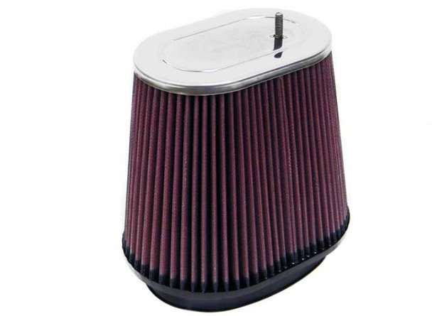 K&N Universal Air Filter 6.5in Flange ID x 7.75in Base O/S Length x 5.5in Base O/S Width x 6.75in H