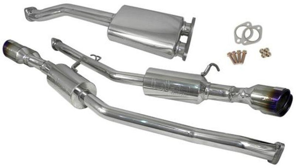 Injen 10-13 Hyundai Genesis Coupe 2.0L(t) L4 SS CB Exhaust w/ Burnt Titanium Tips (SES1386TT)