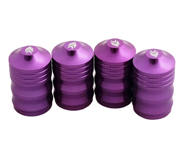 NRG Aluminum Sport Style Valve Stem Cap - Purple