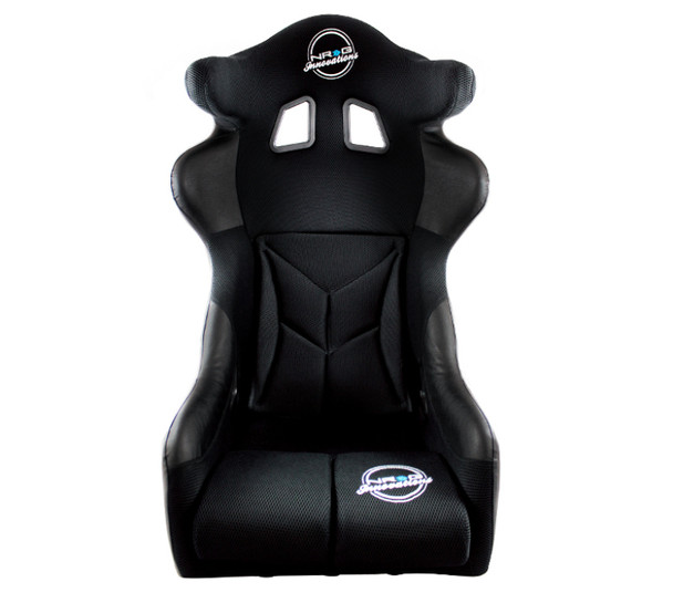 NRG FIA Competition Seat w/Competition Fabric & FIA Homologated Head Containment