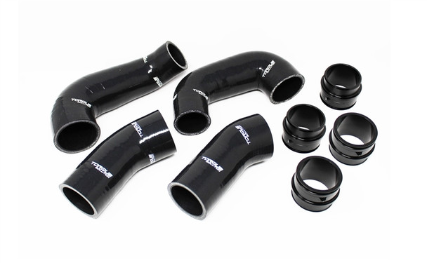 Torque Solution IC Boost Hose Set: Porsche 911/997.1 3.6L Turbo