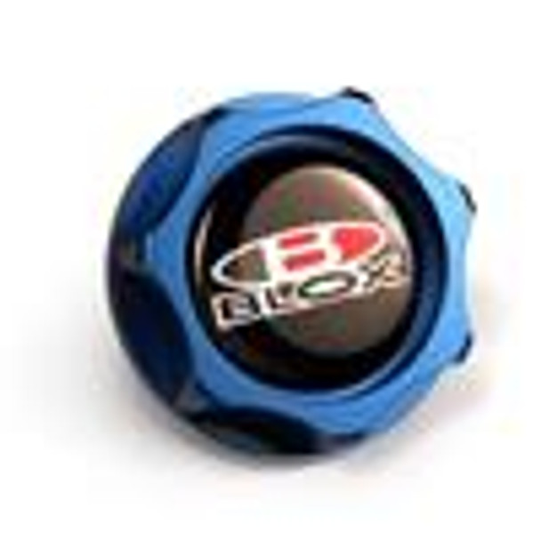 BLOX Racing Billet Honda Oil Cap - Blue