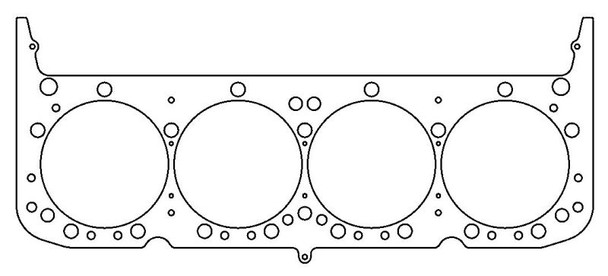 Cometic Chevy Small Block 4.165 inch Bore .060 inch MLS-5 Headgasket (w/All Steam Holes)