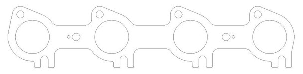 Cometic 91-01 Ford 4.6L SOHC / 99+ 5.4L Triton .030 inch MLS Exhaust Gaskets (Pair)