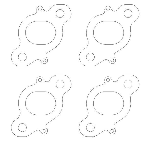 Cometic Nissan CA18 DET .030 inch DOHC Exhaust Gasket (4 pcs per Kit)