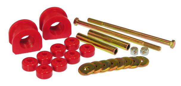 Prothane 82-01 GM S10 2wd Front Sway Bar Bushings - 1 1/8in - Red